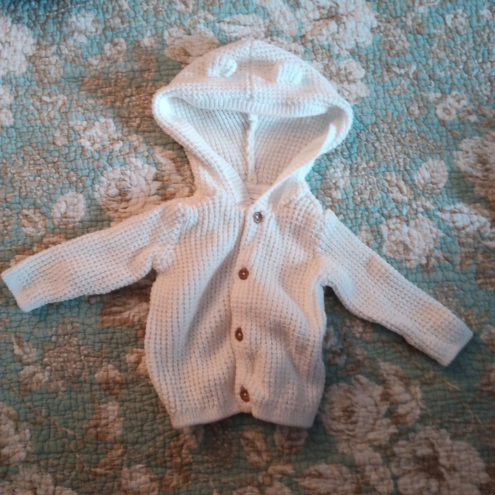 Cotton Teddy Bear Sweater Unisex 3M Unworn